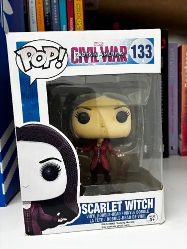 Funko Pop Marvel Guerra Civil 133: Feiticeira Escarlate