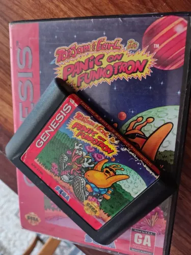 ToeJam e Earl Panic on Funkotron Mega Drive