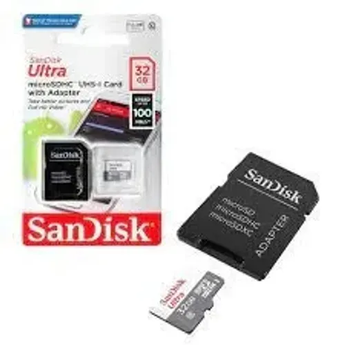 Cartão de memória SanDisk 32Gb Ultra Classe 10 Com Adaptador Sd
