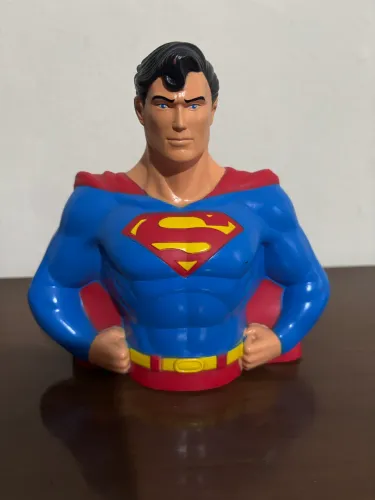 Cofres Superman e Mulher-Maravilha DC Comics - Busto Decorativo Colecionável
