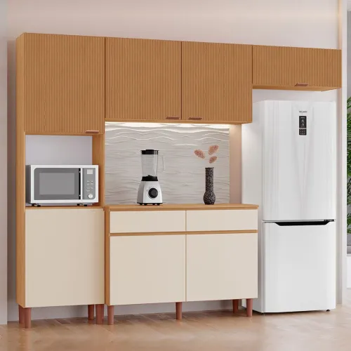 Cozinha Bali New Modulada 100% MDF
