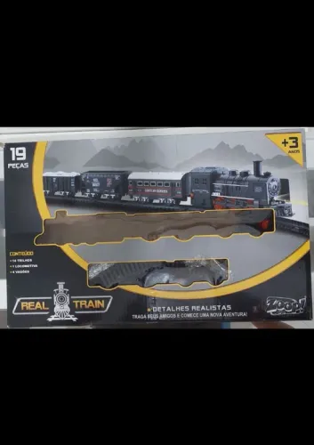 Trem / Gorila /Elefante e Super-heróis originais 