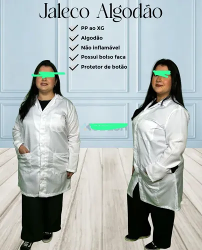Todos os Tamanhos Lindos Jalecos e uniformes