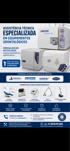 Conserto de Autoclaves e equipamentos Odonto e Geral