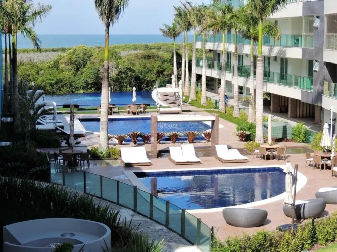Apartamentomobiliado no Oceanic Beachfront Residence