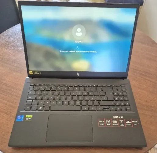 Notebook Gamer Acer Nitro V15 i7-13620H RTX 4050 16GB DDR5 512GB 165Hz + Nota Fiscal