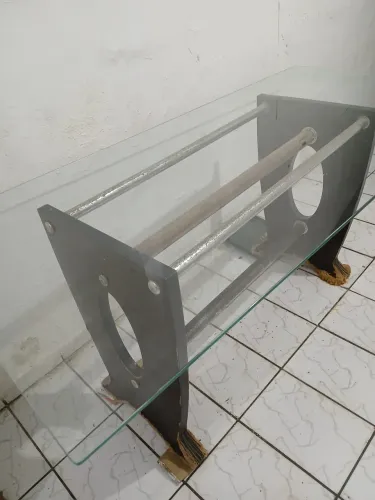 Vidro de mesa
