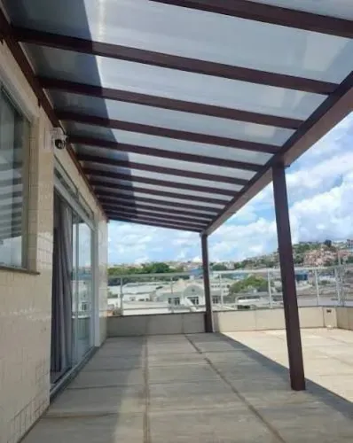Pergolado alumínio policarbonato