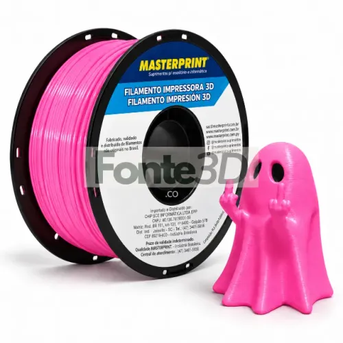 Filamento Petg Rosa - 1 Kg Masterprint