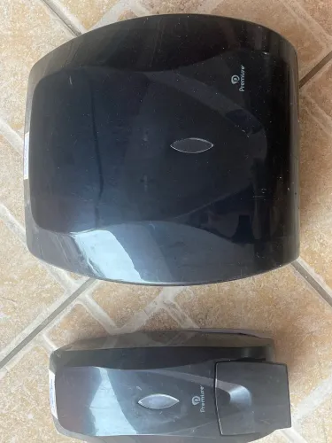 Porta papel de parede e porta sabonete de parede