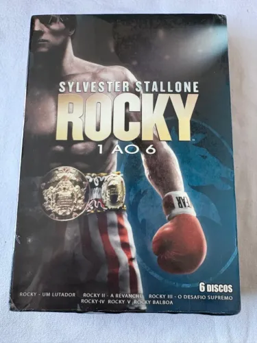 Rocky box do 1 ao 6 Silvester Stalone lacrado