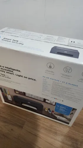 Impressora Multifuncional HP Smart Tank 589 Tanque de Tinta Colorida Wi-Fi 1 USB