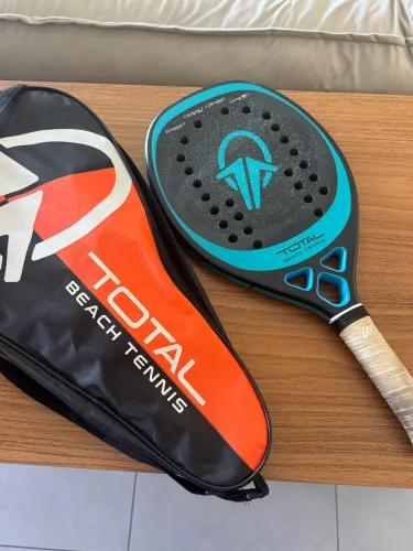 Raquete total beach tennis carbono 12k