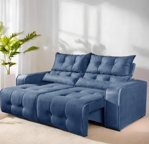 Sofá Retrátil e Reclinável Verona Comfort 2,00 m
