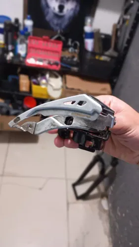 Câmbio dianteiro 3 velocidades Shimano