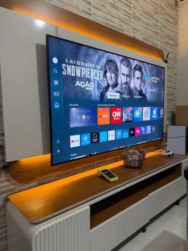 Tv 4k smart 75 Samsung ultra fina 