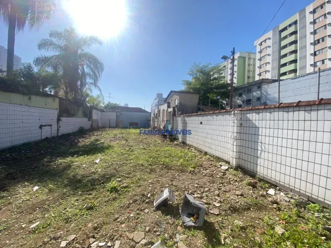 Alugar terreno comercial de frente Vila Mathias Santos