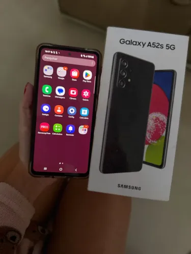 Samsung Galaxy A52s 5G - 128GB Preto
