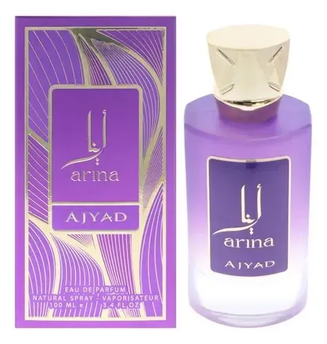 Perfume importado Ajyad Arina 100ml Original Novo Lacrado