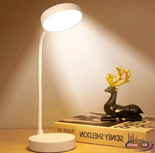 Luminária de mesa moderna LED | Ideal para estudos e setup