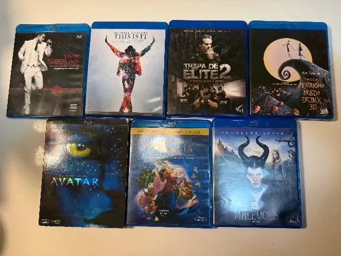 Coleção 7 títulos blu-ray 