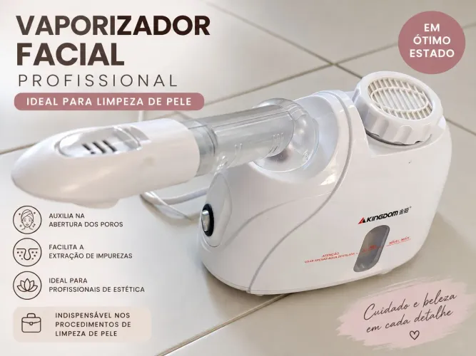 Vaporizador para limpeza de pele