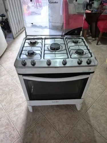 Fogão 5 Bocas Esmaltec Branco