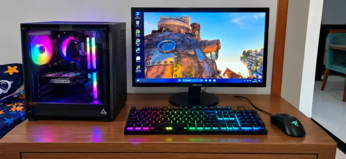 Vendo computador Xeon 2640 v4 (10 núcleos com 20 Threads) 16 Gb mem. RAM DDR4 - GTX 1050
