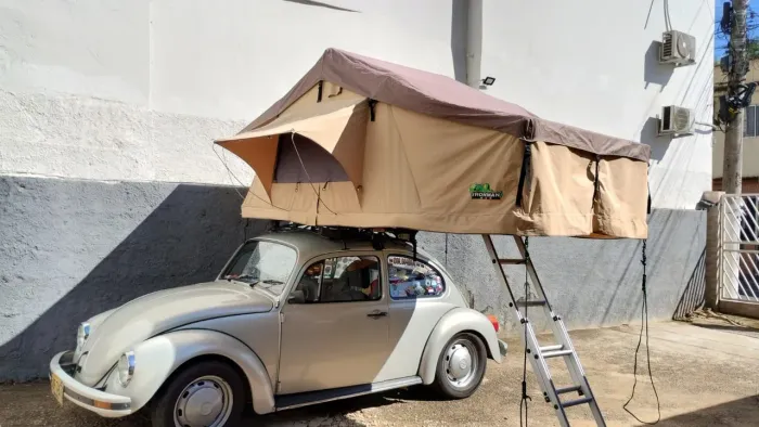 Barraca de teto Ironman 4×4 modelo lona/soft shell