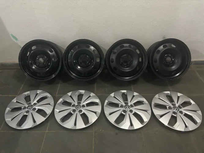 Rodas e Calotas T - Cross 17?