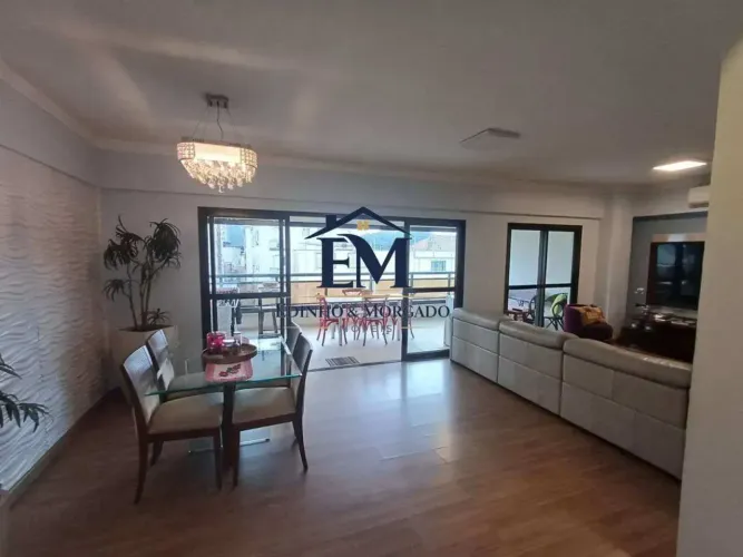 Ponta da Praia | 133m² | 3 Dorms | Suíte | Varanda Gourmet | 2 Vagas Demarcadas