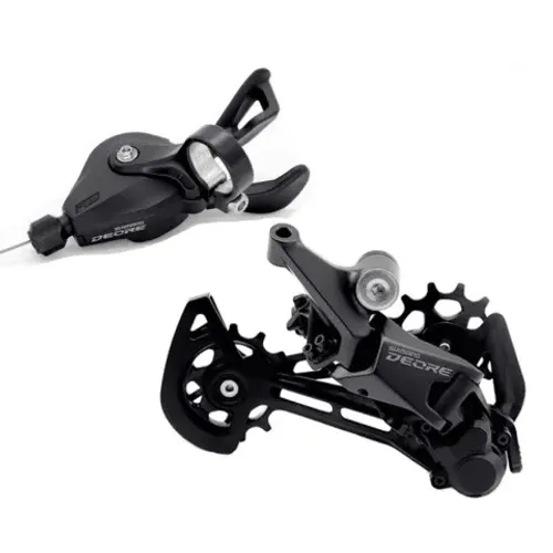 Kit transmissão relação 12V Deore M6100 Cassete Absolute corrente KMC