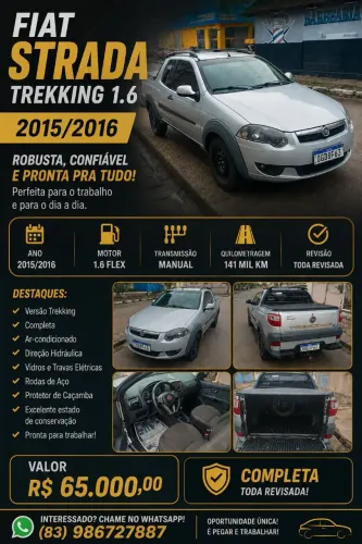 Fiat Strada Trekking 1.6 16V Flex CD 2016