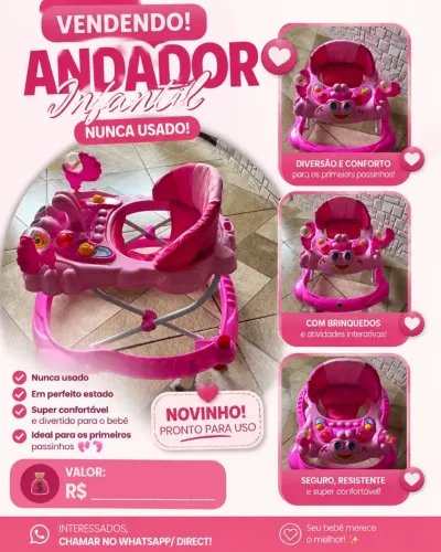 Andador infantil