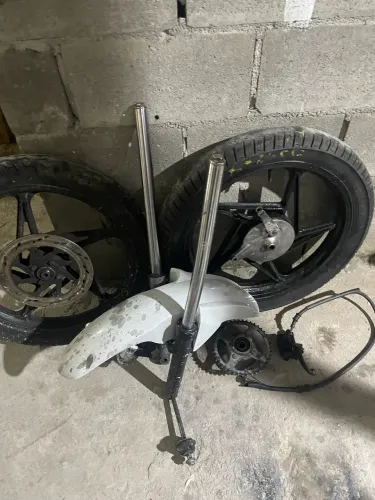 Frente completa da suzuki yes 125