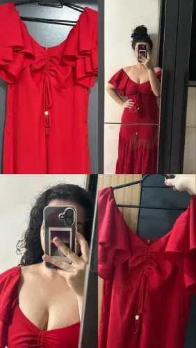 Vestido vermelho