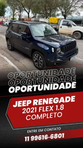 Jeep Renegade Longitude 1.8 4X2 Flex 16V Aut. 2021