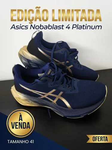 Asics Novablast 4 Platinum Edição Limitada - Tam 41