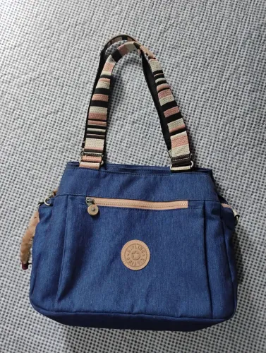 Bolsa transversal azul