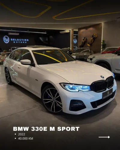 BMW 330E M Sport 2.0 Turbo Híbrido AU 2022