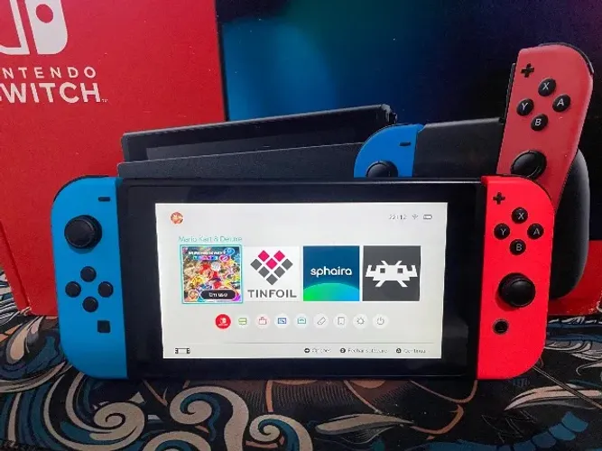 Nintendo Switch V2 Desbloqueado 128GB