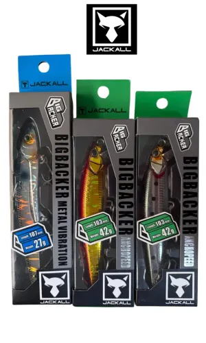 ISCAA RTIFICIAL JACKALL (KIT COM 3 UNIDADES)