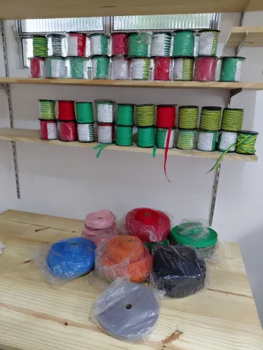 Lote de fitas marca Bicolor p/alças e acabamentos diversos