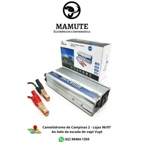 Inversor Conversor Veicular 2000w 12v P/ 220v Potência Kp-550a Knup