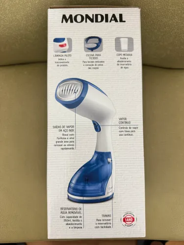Passadeira a Vapor Mondial Fast Steam VP-09 127V Nova Lacrada