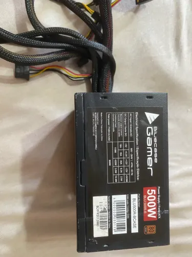 Fonte 500w 80 bronze 220v Bluecase