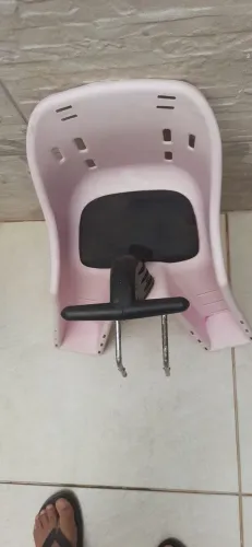 Cadeirinha dianteira infantil para bicicleta