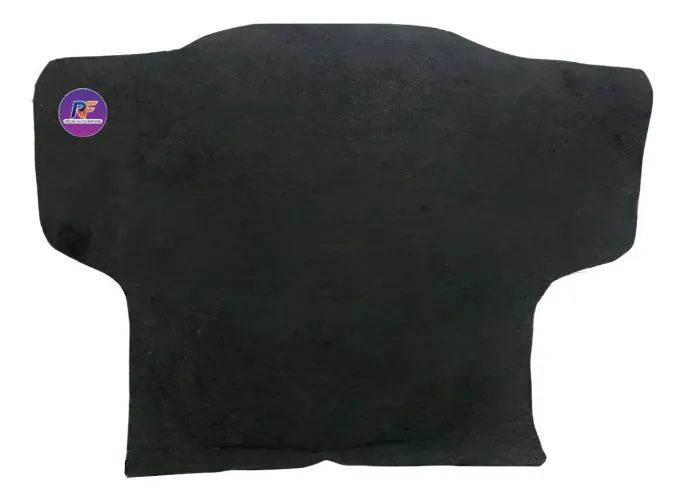 Carpete Porta Malas Nissan Versa Gabarito Original (Preto)