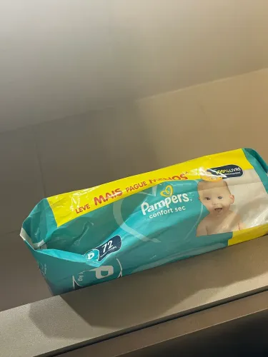 Fralda Pampers P 72 unid