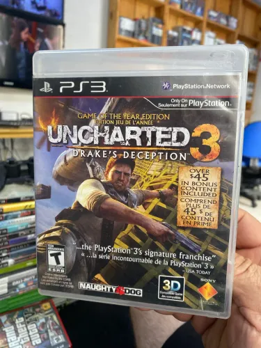 Uncharted Drakes Deception 3 Game of The Year Edition Edition Jeu L?Annee Ps3